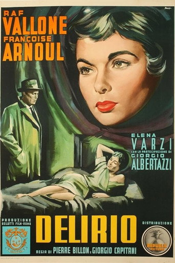 Póster de Delirio