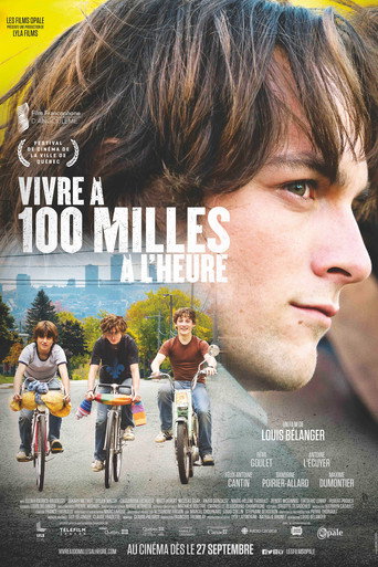 Póster de Vivre à 100 milles à l'heure