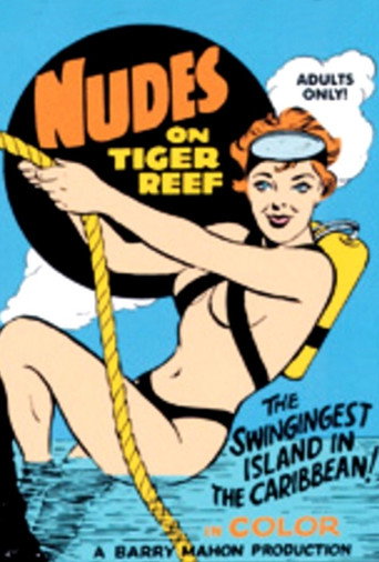 Póster de Nudes on Tiger Reef