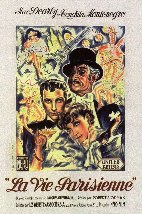 Póster de La vie parisienne