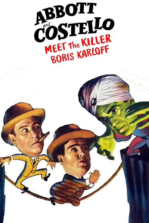 Póster de Abbott y Costello contra los asesinos