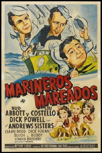 Póster de Abbott y Costello: Marineros mareados