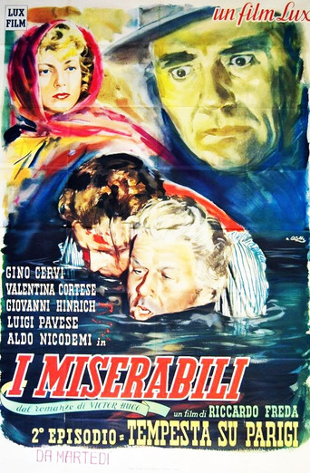 Póster de I miserabili: Tempesta su Parigi