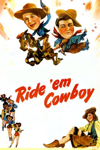 Póster de Abbott y Costello: Duro vaquero