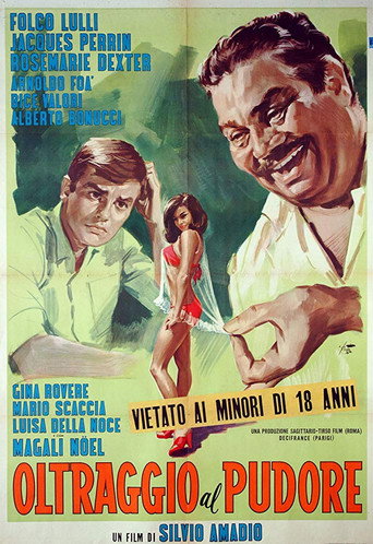 Póster de Oltraggio al pudore