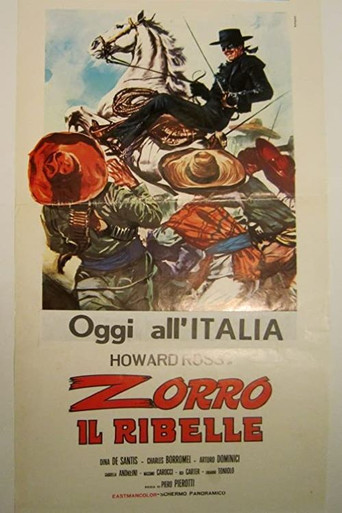 Póster de Zorro il ribelle