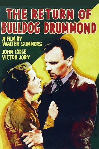 Póster de The Return of Bulldog Drummond