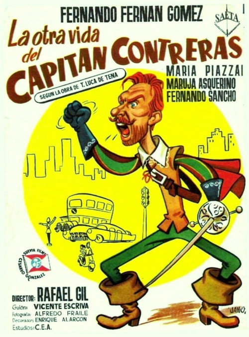 Póster de La otra vida del capitán Contreras