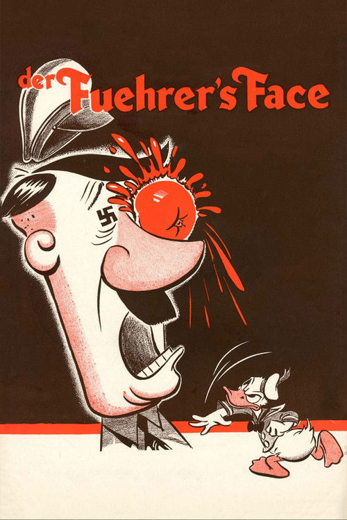 Póster de El pato Donald: El rostro del Fuhrer