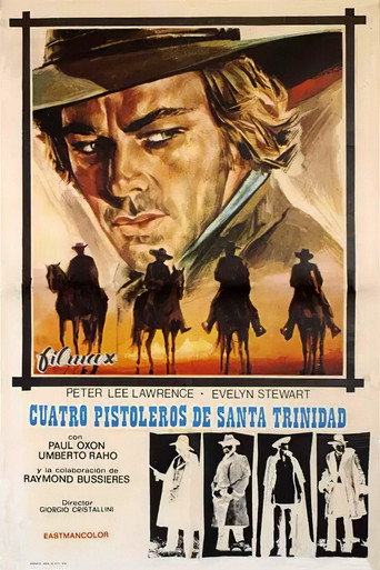 Póster de I quattro pistoleri di Santa Trinitá