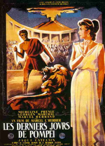 Póster de Les Derniers Jours de Pompéi