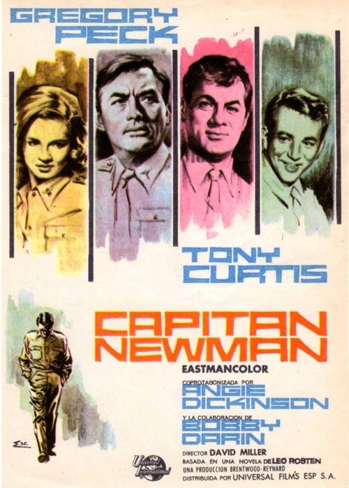 Póster de Capitán Newman