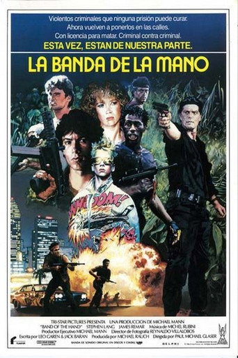 Póster de Band of the Hand