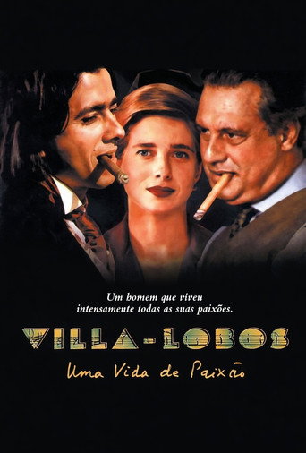 Póster de Villa-Lobos: Uma Vida de Paixão