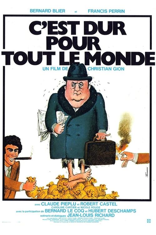 Póster de C'est dur pour tout le monde