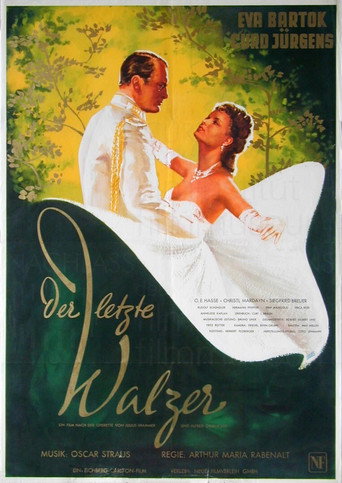 Póster de Der letzte Walzer