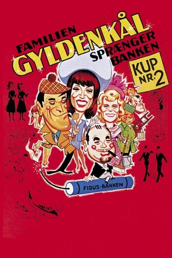 Póster de Familien Gyldenkål sprænger banken