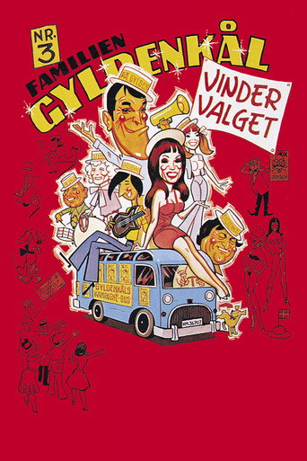 Póster de Familien Gyldenkål vinder valget