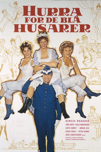 Póster de Hurra for de blå husarer