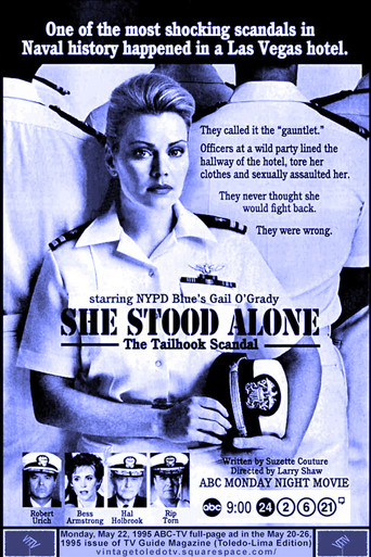 Póster de She Stood Alone: The Tailhook Scandal