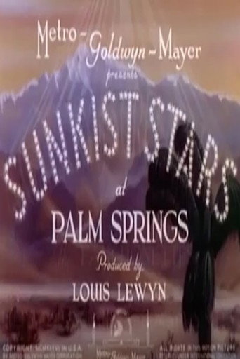 Póster de Sunkist Stars at Palm Springs