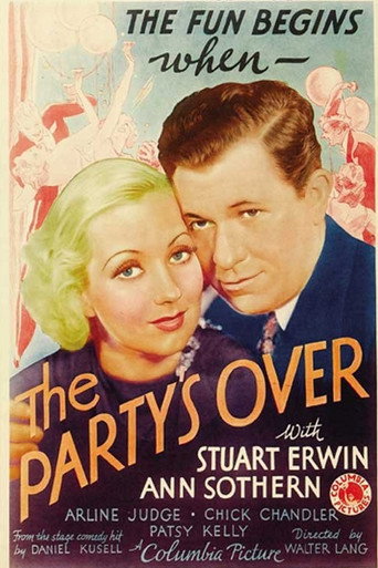 Póster de The Party's Over