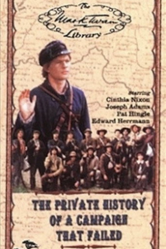 Póster de The Private History of a Campaign That Failed