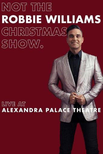 Póster de It's Not the Robbie Williams Christmas Show