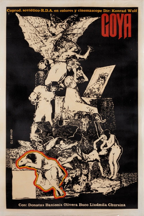 Póster de Goya – oder Der arge Weg der Erkenntnis