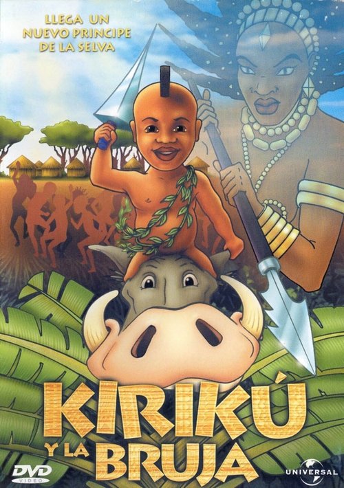 Póster de Kirikú y la bruja