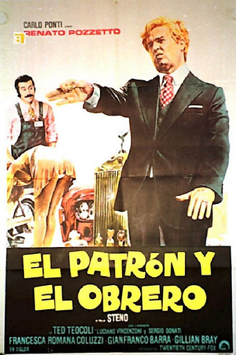 Póster de Il padrone e l'operaio