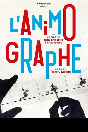Póster de L'Animographe, ou Je suis né dans une boîte à chaussures