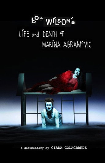 Póster de Bob Wilson's Life & Death of Marina Abramovic