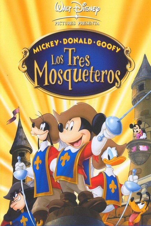 Póster de Mickey, Donald, Goofy: Los tres mosqueteros