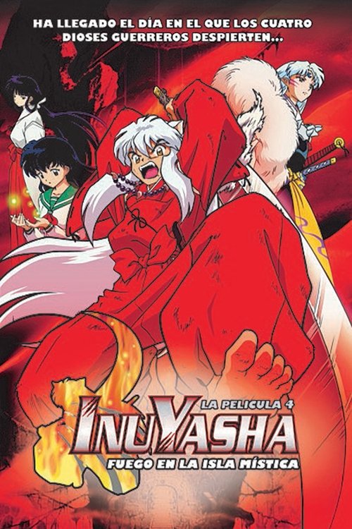 Póster de InuYasha: Fuego en la Isla Mística