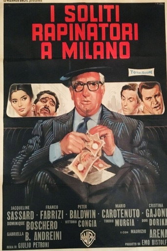Póster de I soliti rapinatori a Milano