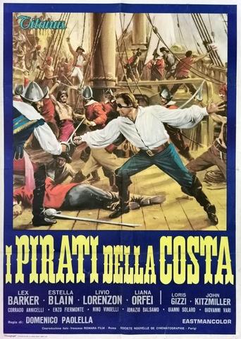 Póster de I pirati della costa