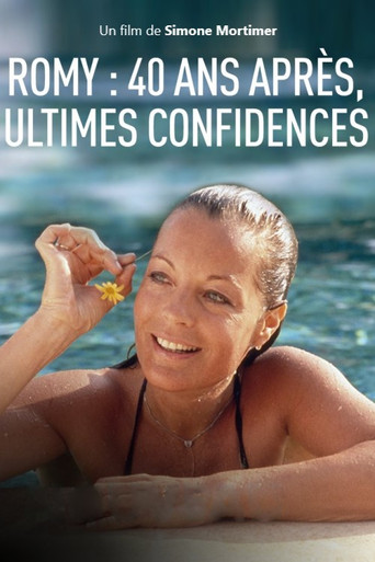 Póster de Romy : 40 ans après, ultimes confidences
