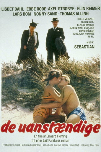 Póster de De uanstændige