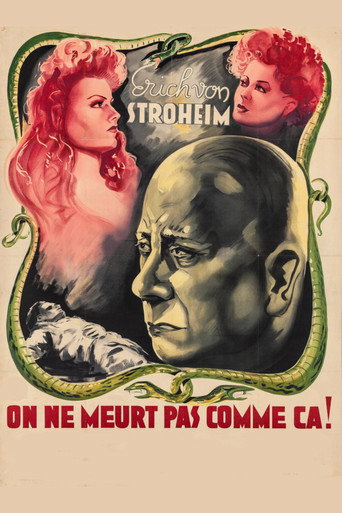 Póster de On ne meurt pas comme ça