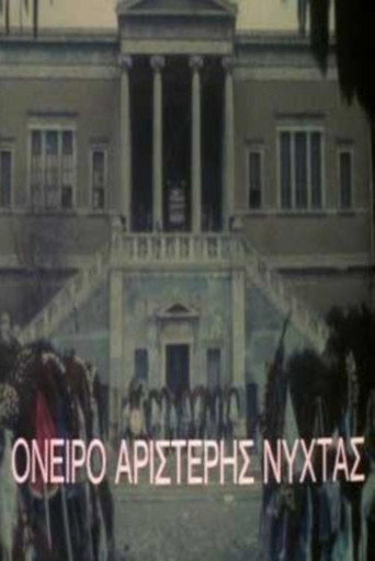 Póster de Όνειρο αριστερής νύχτας