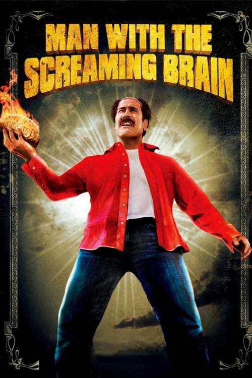Póster de Man with the Screaming Brain