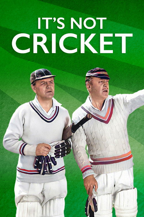 Póster de It's Not Cricket