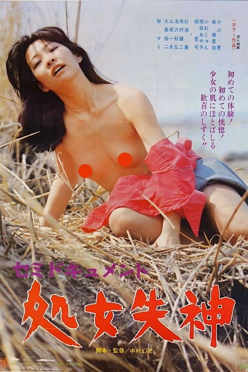 Póster de セミドキュメント　処女失神
