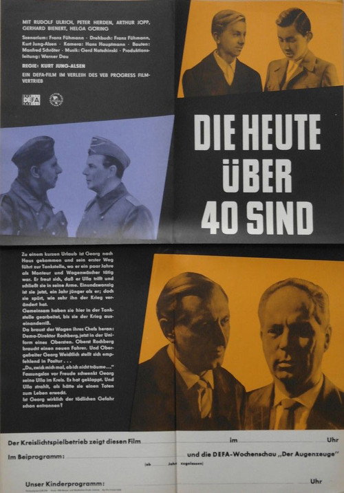 Póster de Die heute über 40 sind