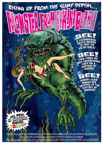 Póster de Monster From Bikini Beach
