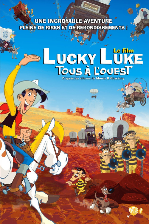 Póster de Tous à l'ouest : Une aventure de Lucky Luke