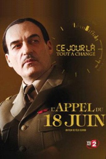 Póster de L'appel du 18 juin