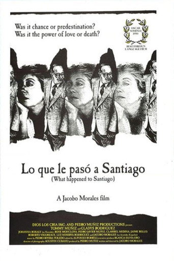 Póster de Lo que le pasó a Santiago