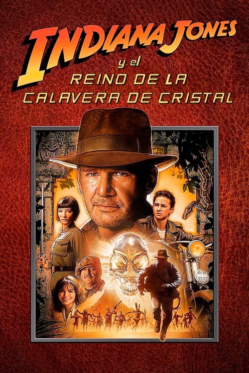 Póster de Indiana Jones 4: El Reino de la Calavera de Cristal